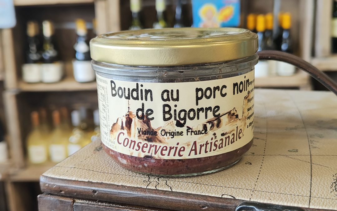BOUDIN AU PORC NOIR DE BIGORRE 180G