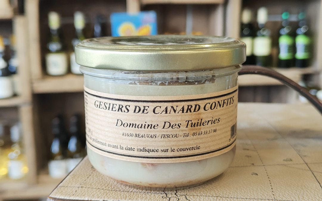 GESIERS DE CANARD CONFITS 200G