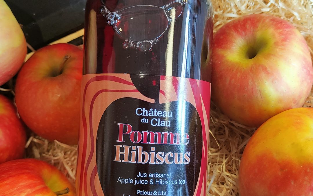 JUS DE POMME HIBISCUS 1L