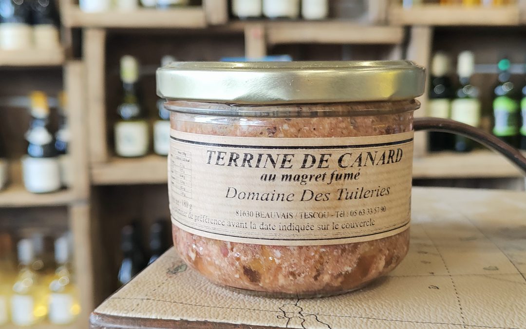 TERRINE DE CANARD AU MAGRET FUME 180G